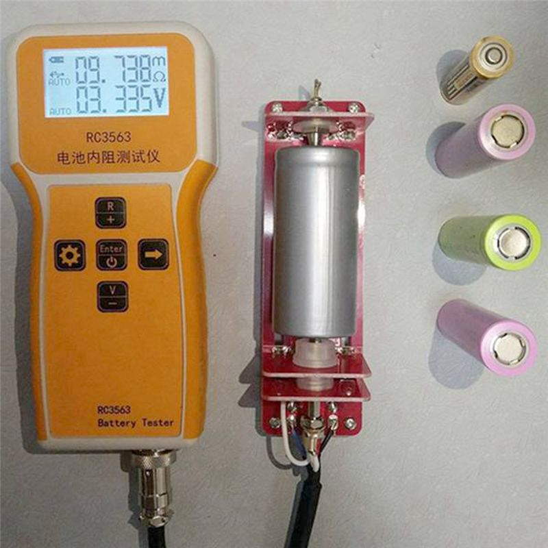 Battery Internal Resistance Tester Four Wire - SWXF RC3563 バッテリー内部抵抗電圧3桁バッテリーテスター 真の4線式ACリチウムバッテリー検出器(B)