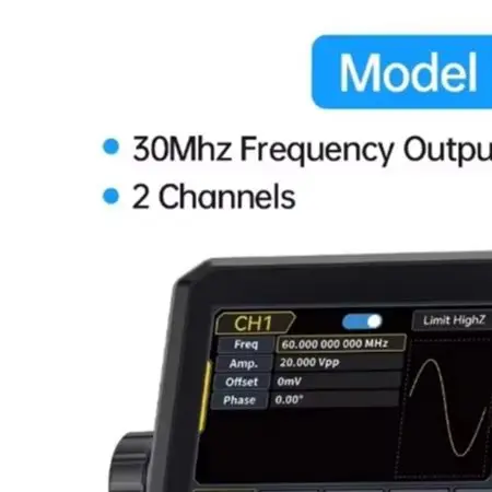 Dual Channel Arbitrary Waveform Function Generator 60Mhz - TSG6020 60MHz デュアルチャンネルファンクションジェネレーター 200MSa/s 任意波形 AM/FM機能付き