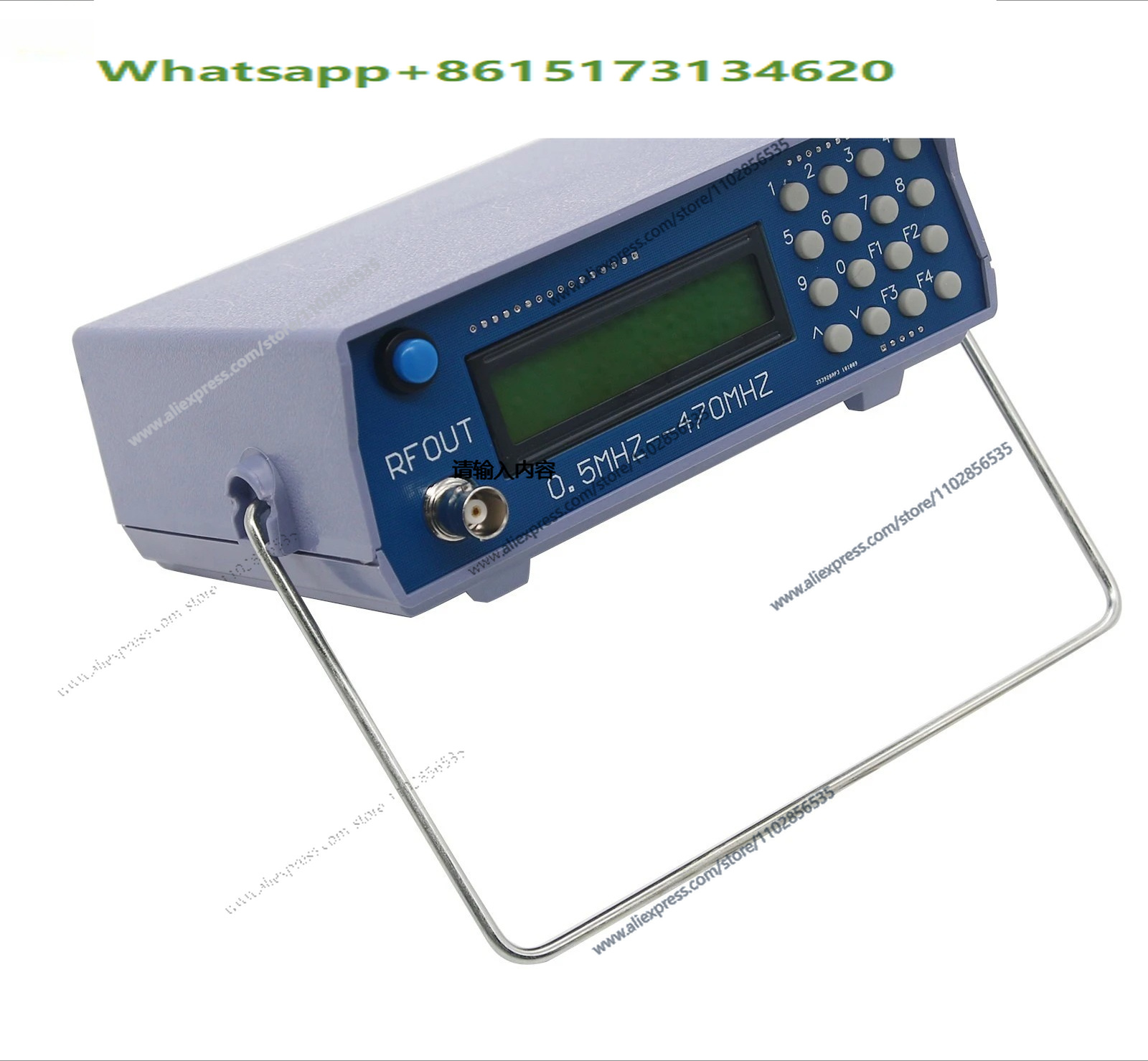 Rf Signal Generator 0.5Mhz To 470Mhz - 0.5MHz-470MHz RF信号発生器メーターテスター（FMラジオ、トランシーバーのデバッグ用）