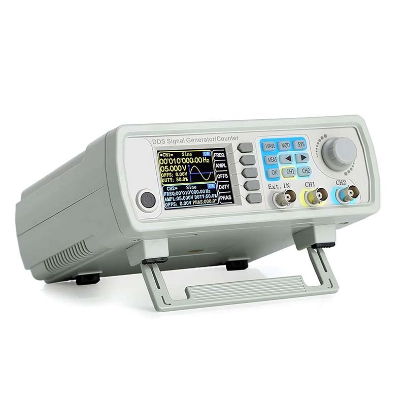 Dual Channel Arbitrary Waveform Function Generator 60Mhz - デュアルチャンネル DDS 信号発生器 カウンタ 60MHz 高精度