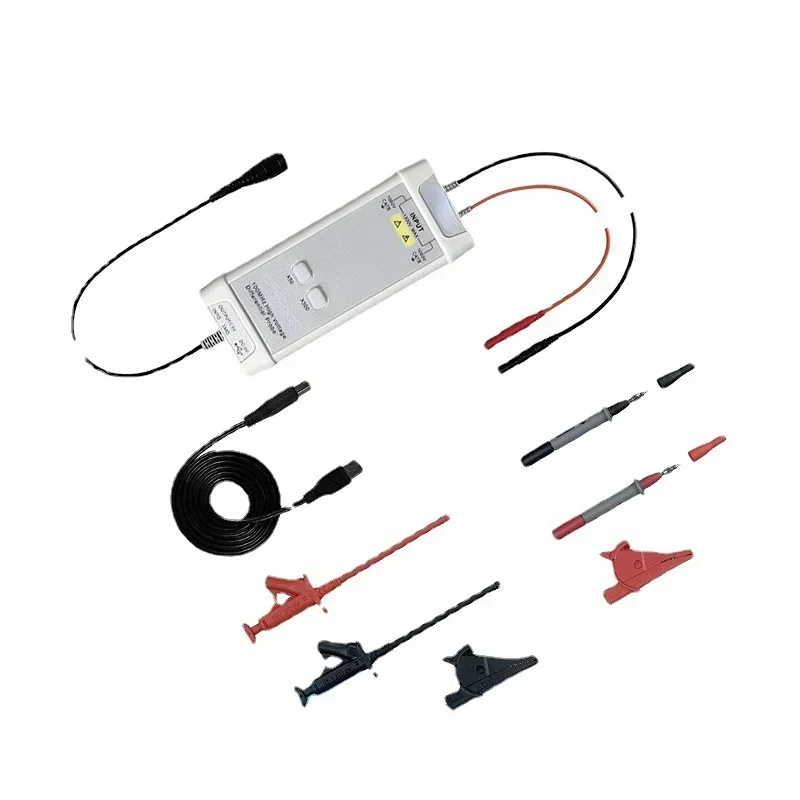 High Voltage Differential Probe 100Mhz 1300V - 新しいオシロスコープ 1300V 100MHz 高電圧差動プローブキット 3.5ns ライズタイム