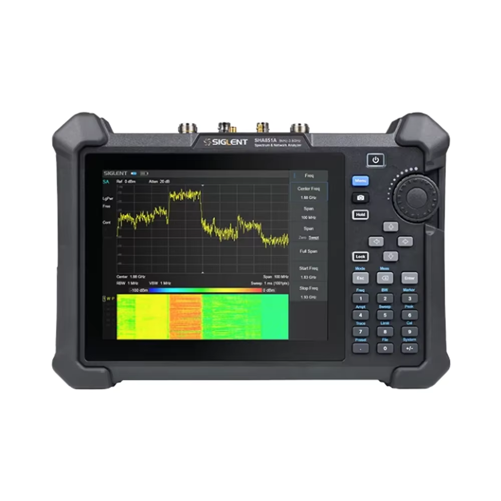 Spectrum Analyzer Tracking Generator 1.5Ghz - Siglent SHA851A スペクトラムアナライザ トラッキングジェネレータ付き 9kHz～1.5GHz EMI