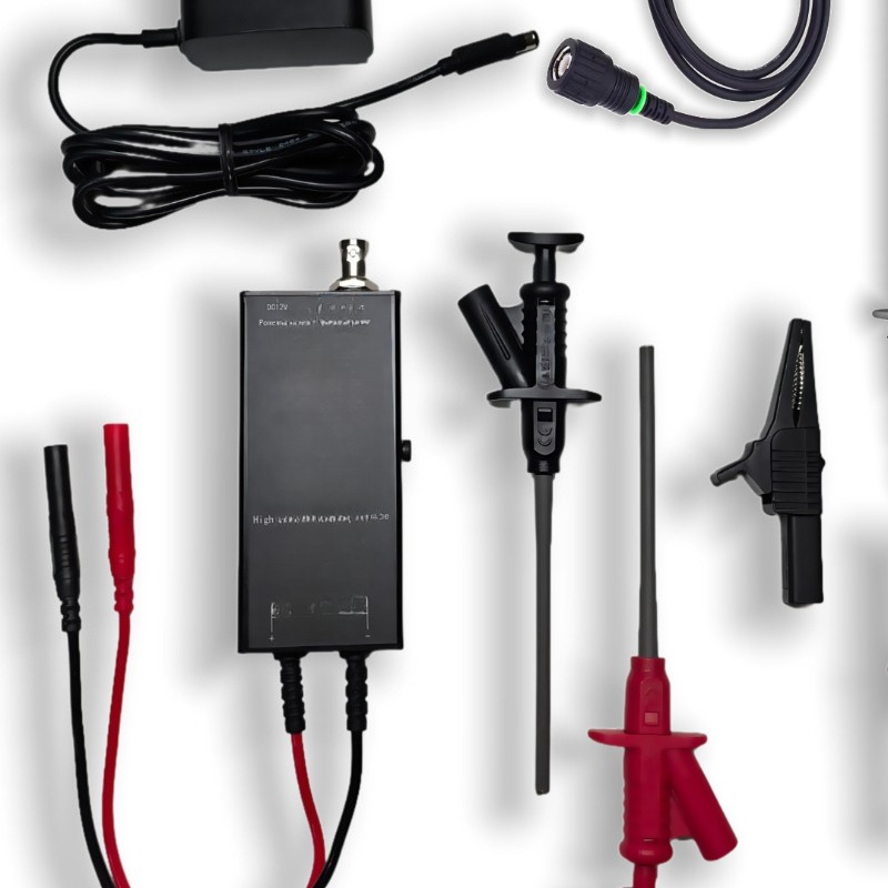 High Voltage Differential Probe 100Mhz 1300V - 高電圧絶縁差動プローブ 100Mhz 帯域幅 50:1 および 500:1