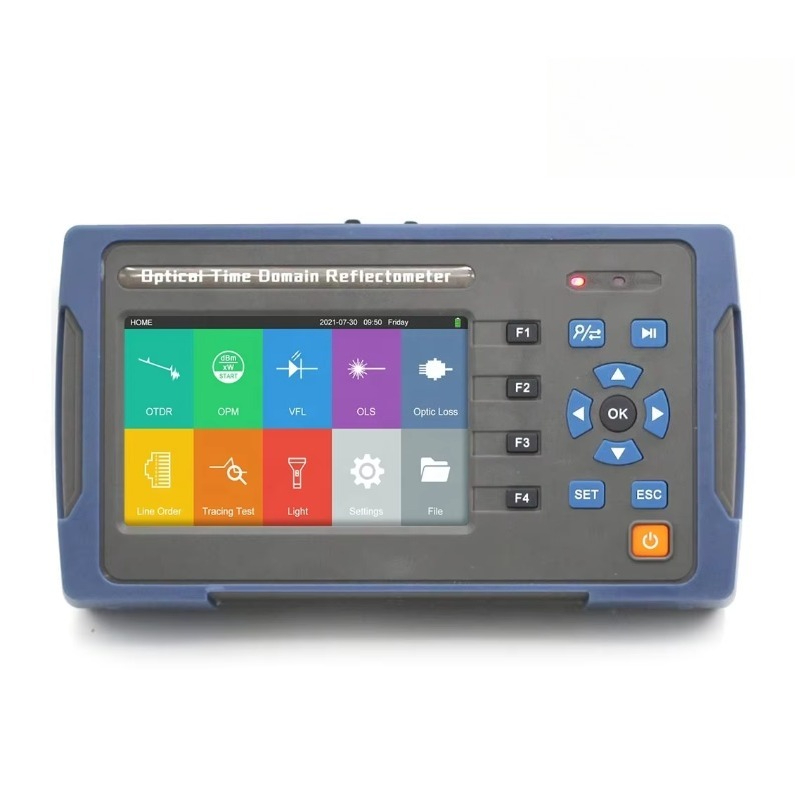 Optical Time Domain Reflectometer Otdr 1310 1550Nm - OTDRミニハンドヘルド光ファイバーテスター 1310/1550nm 24/22dB タッチスクリーン多機能光時間領域反射計