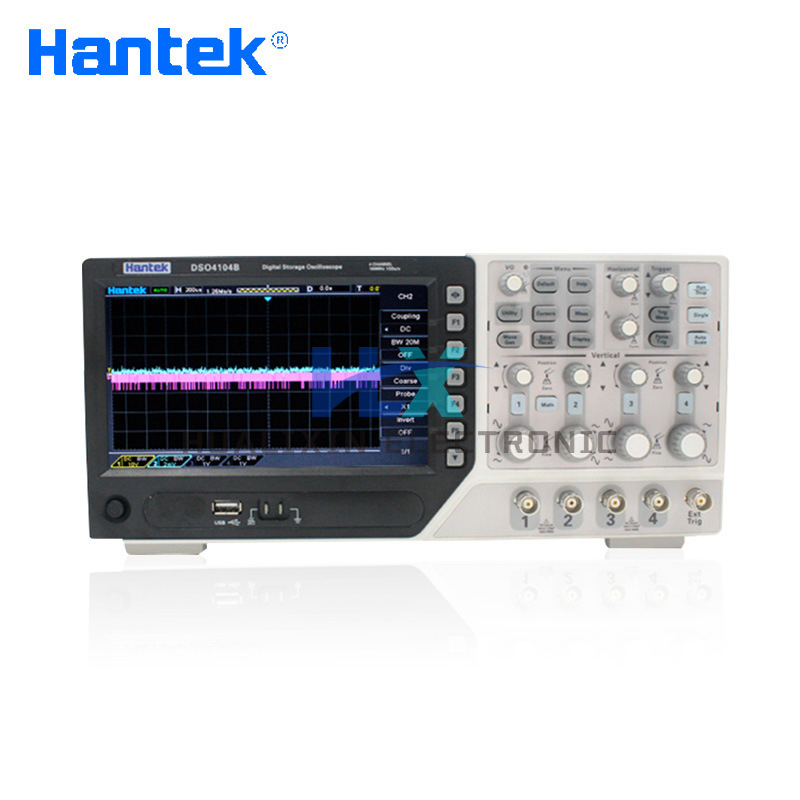 Digital Storage Oscilloscope 4 Channel 100Mhz - DSO4104B 100MHz帯域幅 1GSa/sサンプルレート ポータブルオシロスコープ 4チャンネルデジタルストレージオシロスコープ