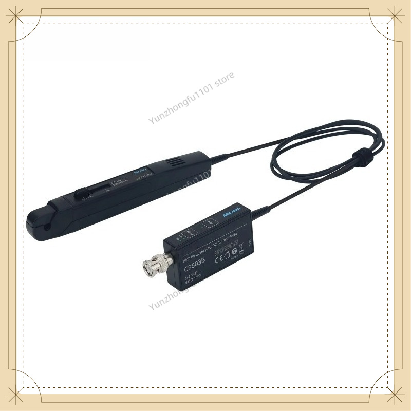 Current Probe Ac Dc 50Mhz Oscilloscope - CP503B 高周波AC/DC電流プローブ、50MHz 5A‑30Aデュアルレンジ電流センサー、オシロスコープ測定用BNCコネクタ付き
