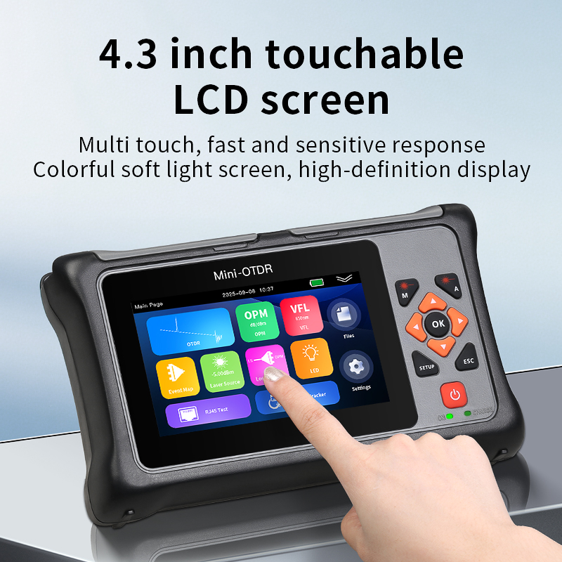 KP800光時間領域反射率計多機能タッチスクリーンOTDR  - Optical Time Domain Reflectometer Otdr 1310 1550Nm のレビューと価格
