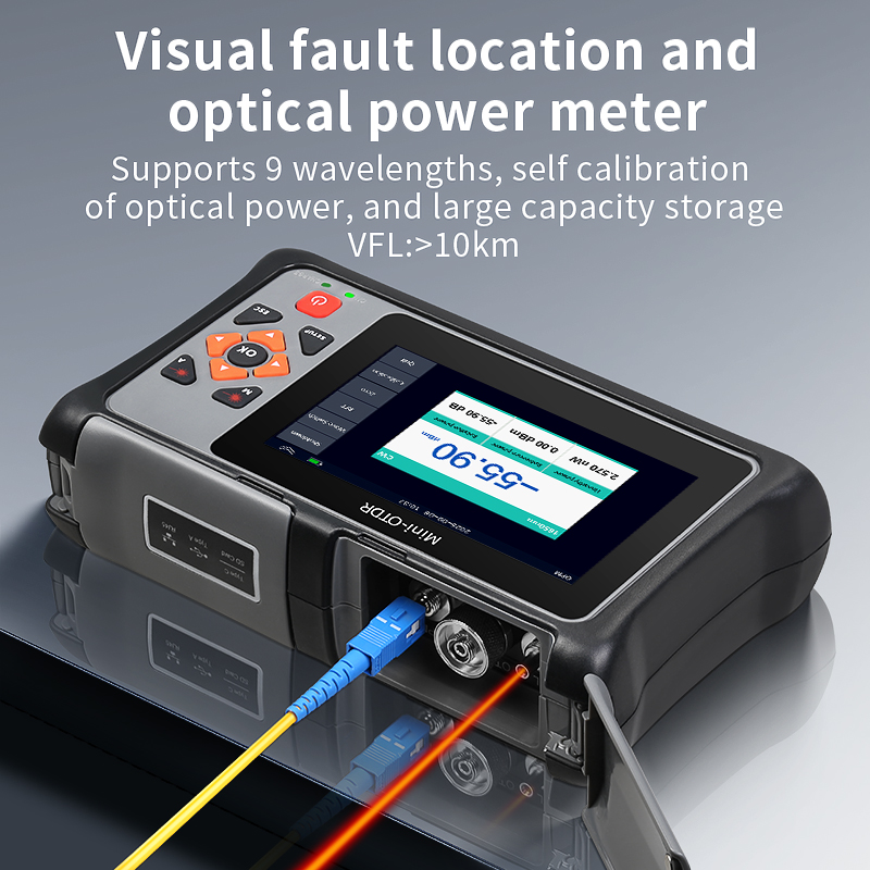 KP800光時間領域反射率計多機能タッチスクリーンOTDR  - Optical Time Domain Reflectometer Otdr 1310 1550Nm のレビューと価格