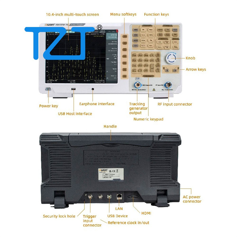 TZT OWON XSA1015P-TG/XSA1032P- - Spectrum Analyzer Tracking Generator 1.5Ghz のレビューと価格