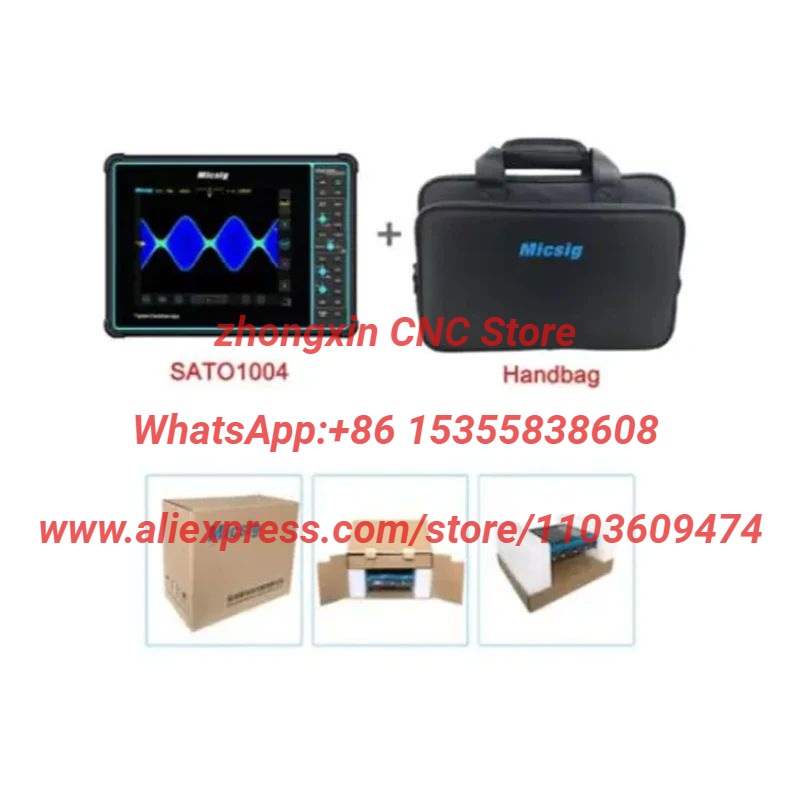 SATO1004 Micsig 自動車用タブレットオシロスコ - Handheld Tablet Oscilloscope Touchscreen 100Mhz のレビューと価格