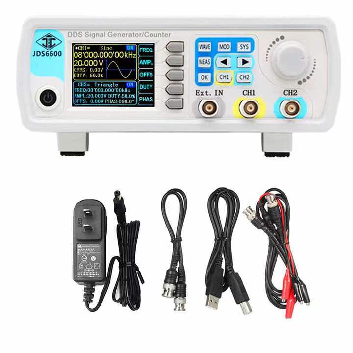 JDS6600 15/30/40/50/60MHz DDS  - Dual Channel Arbitrary Waveform Function Generator 60Mhz のレビューと価格