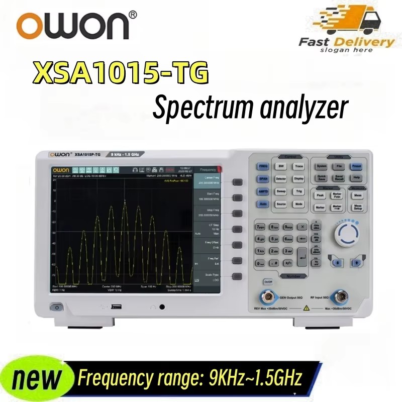 OWON XSA1015P - TG 9kHz - 1.5G - Spectrum Analyzer Tracking Generator 1.5Ghz のレビューと価格