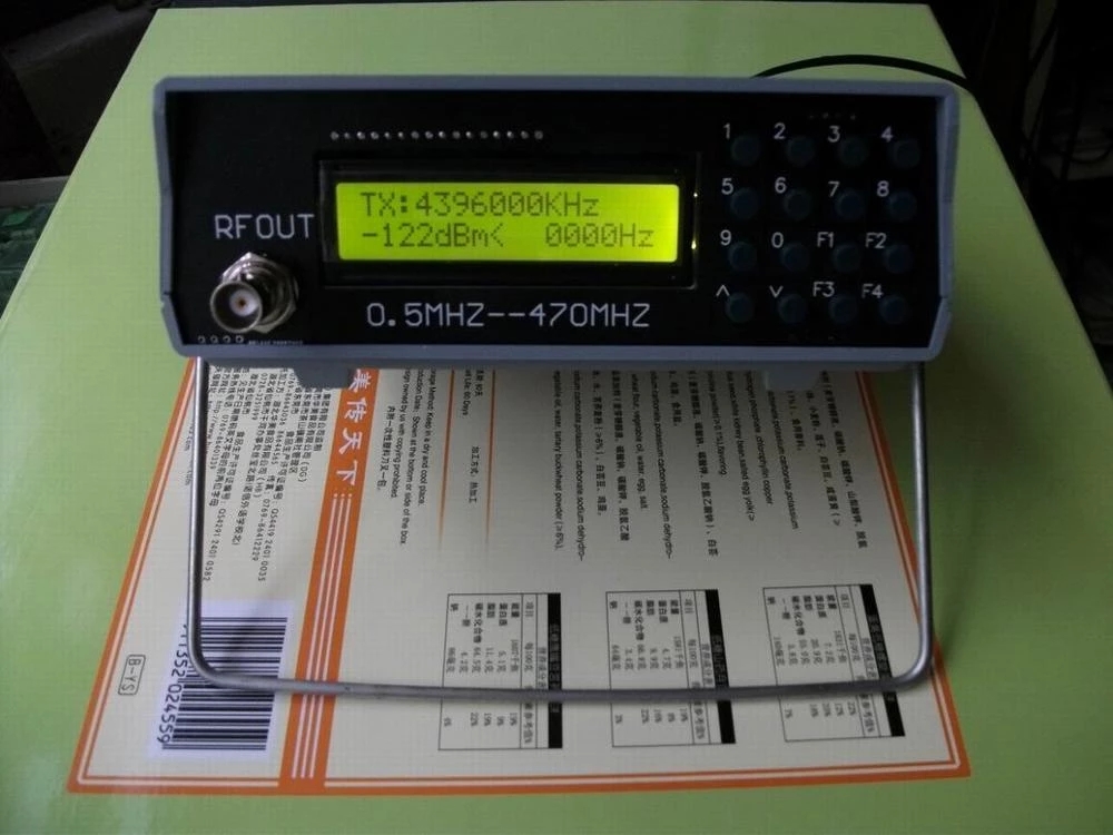 0.5Mhz-470Mhz RF 信号発生器メーターテスター - Rf Signal Generator 0.5Mhz To 470Mhz のレビューと価格