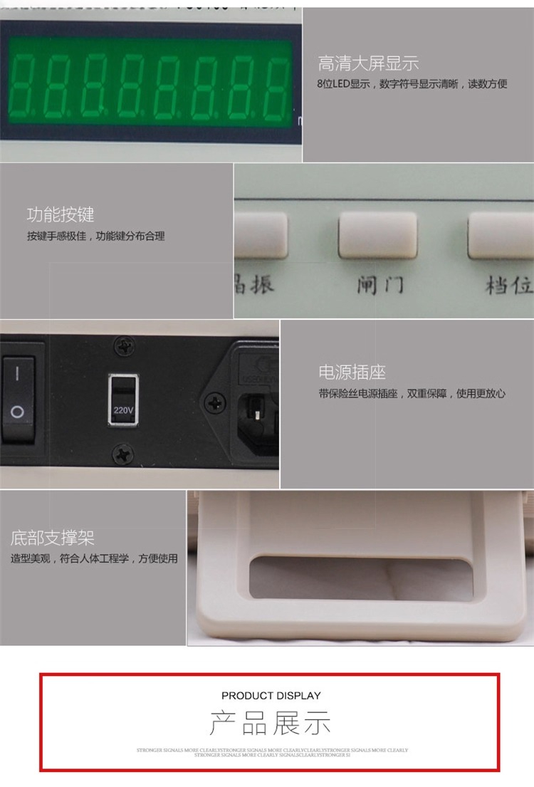 プロフェッショナル VC3165 2.4GHz アンテナアナ - Benchtop Frequency Counter Meter 2.4Ghz のレビューと価格