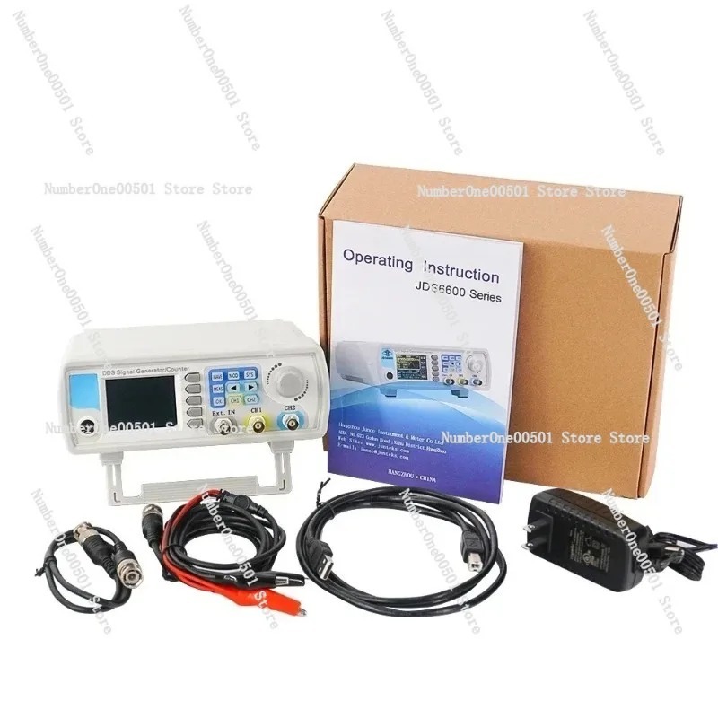 JDS6600 15/30/40/50/60MHz DDS機 - Dual Channel Arbitrary Waveform Function Generator 60Mhz のレビューと価格