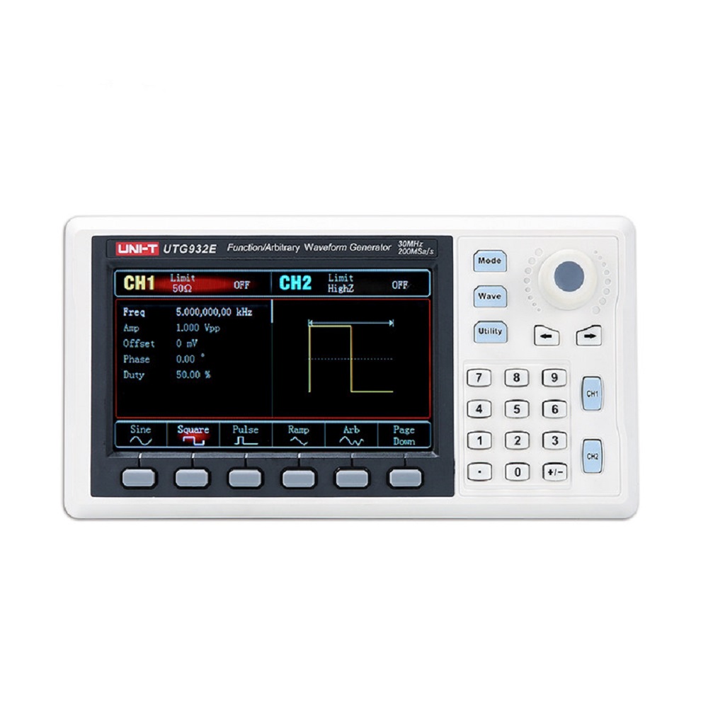 UTG962E 機能任意波形発生器信号源デュアルチャンネル  - Dual Channel Arbitrary Waveform Function Generator 60Mhz のレビューと価格