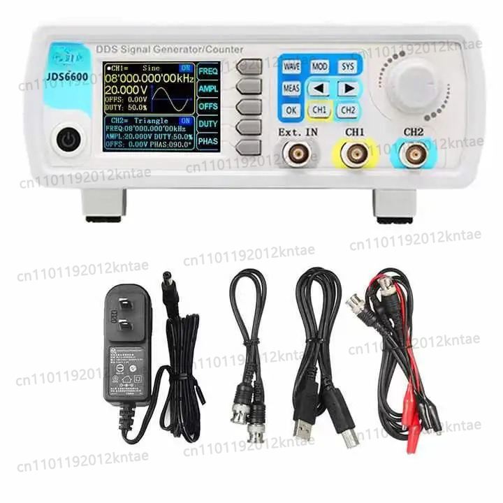 JDS6600 15/30/40/50/60MHz DDS機 - Dual Channel Arbitrary Waveform Function Generator 60Mhz のレビューと価格