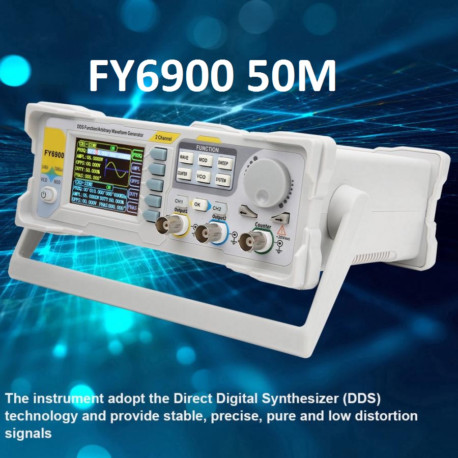 Feelelec FY6900 0-60MHz デジタル信号 - Dual Channel Arbitrary Waveform Function Generator 60Mhz のレビューと価格