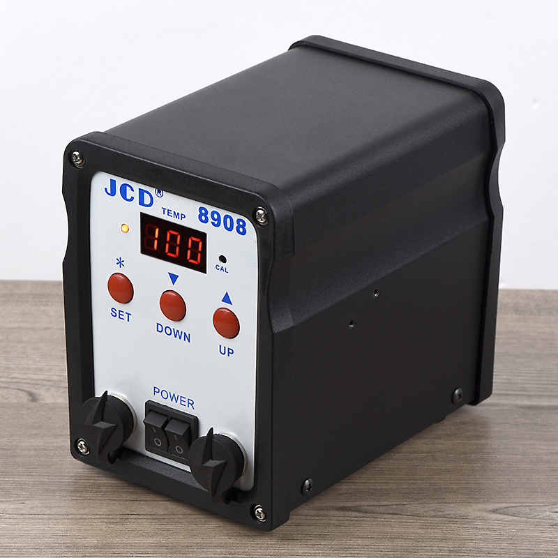 Jcd-熱風ガン付きはんだ付けステーション,はんだ修理機,L - Smd Rework Station Hot Air Soldering 2 In 1 のレビューと価格