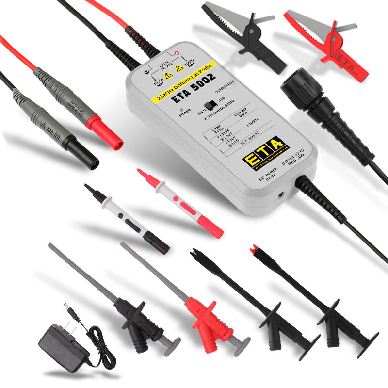Miyee ETA5002/ETA5010/ETA5026  - High Voltage Differential Probe 100Mhz 1300V のレビューと価格