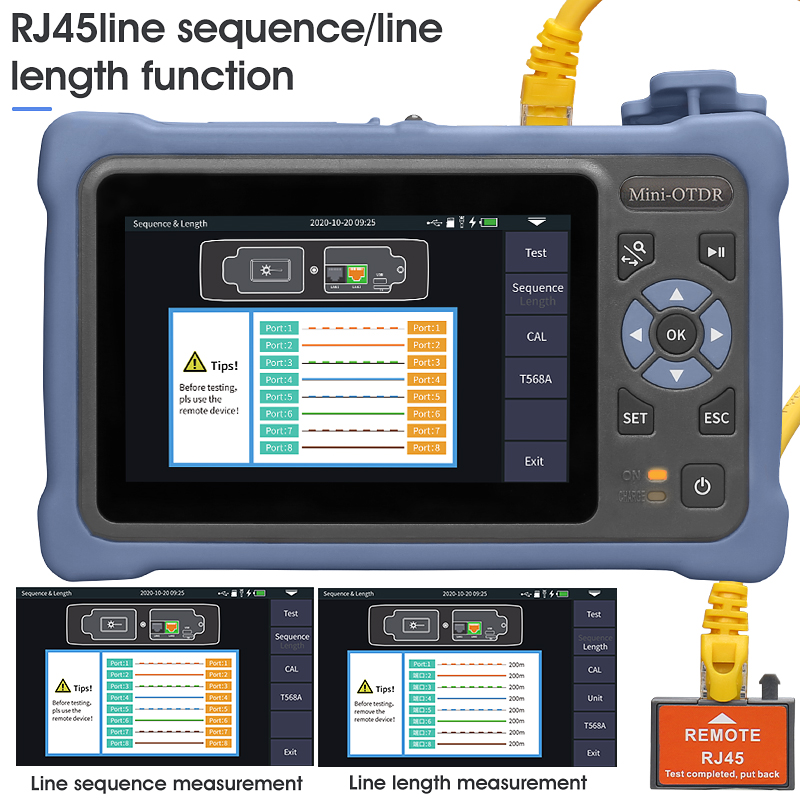 ミニOTDR 1310/1550nm 26/24dB 12i - Optical Time Domain Reflectometer Otdr 1310 1550Nm のレビューと価格