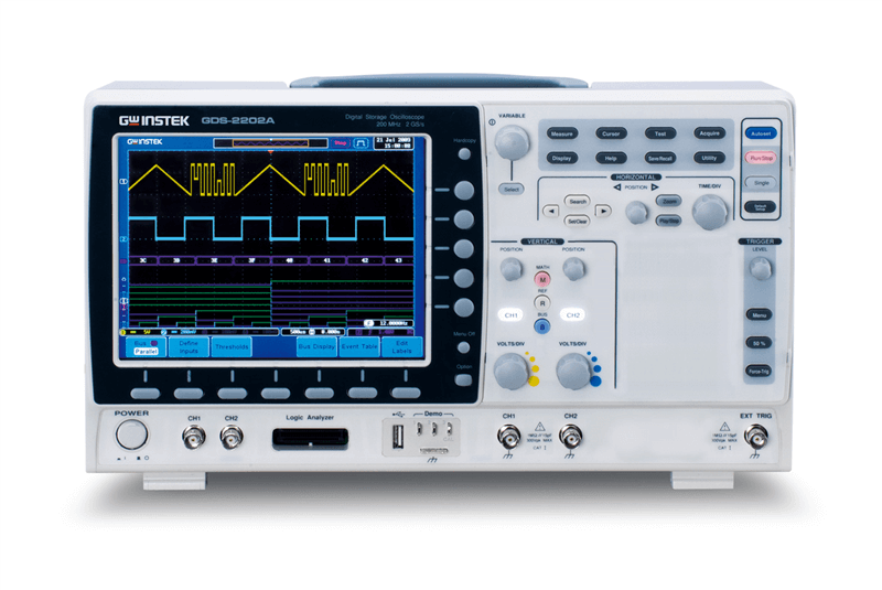 GWINSTEK GDS-2104A カラーDSOデジタルス - Digital Storage Oscilloscope 4 Channel 100Mhz のレビューと価格