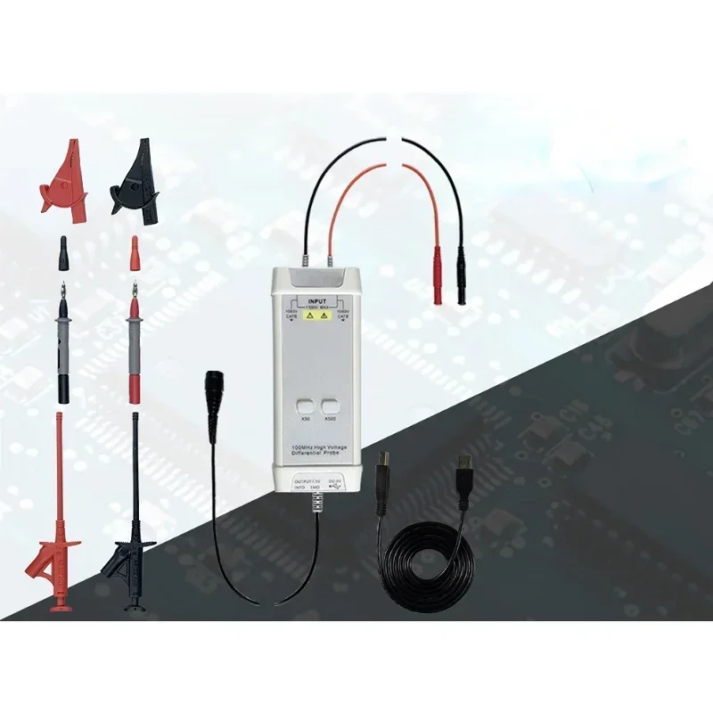 新しいオシロスコープ 1300V 100MHz 高電圧差動プ - High Voltage Differential Probe 100Mhz 1300V のレビューと価格