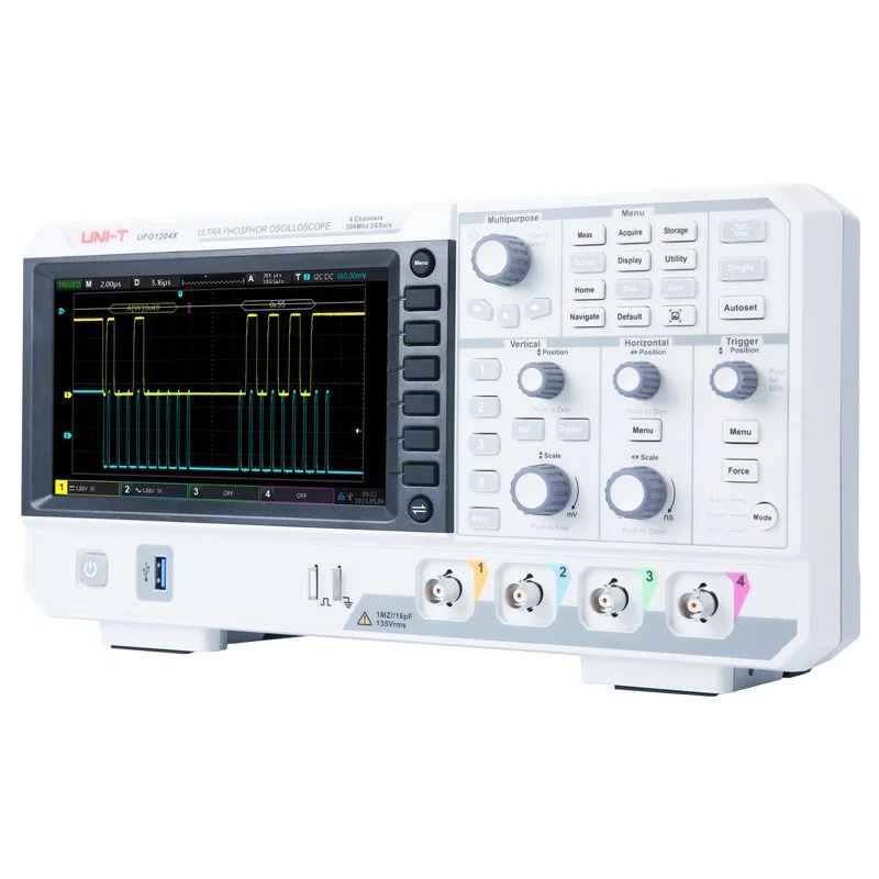 UPO1104X 100MHz デジタルオシロスコープ 4チ - Digital Storage Oscilloscope 4 Channel 100Mhz のレビューと価格