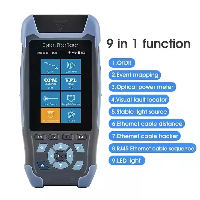 NK3200D OTDR光時間領域反射率計（タッチスクリーン - Optical Time Domain Reflectometer Otdr 1310 1550Nm のレビューと価格