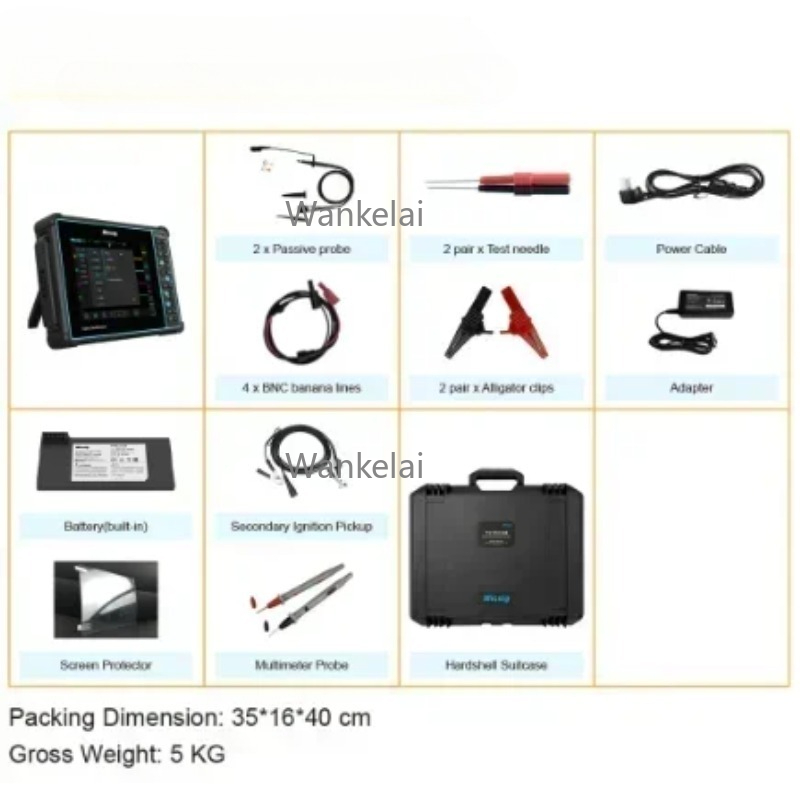 Micsig 自動車用タブレットオシロスコープ 8インチ T - Handheld Tablet Oscilloscope Touchscreen 100Mhz のレビューと価格